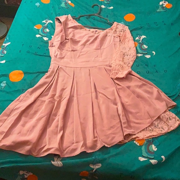 BYEGREIS Stella Dress, One Shoulder Lace, Medium - Picture 1 of 5